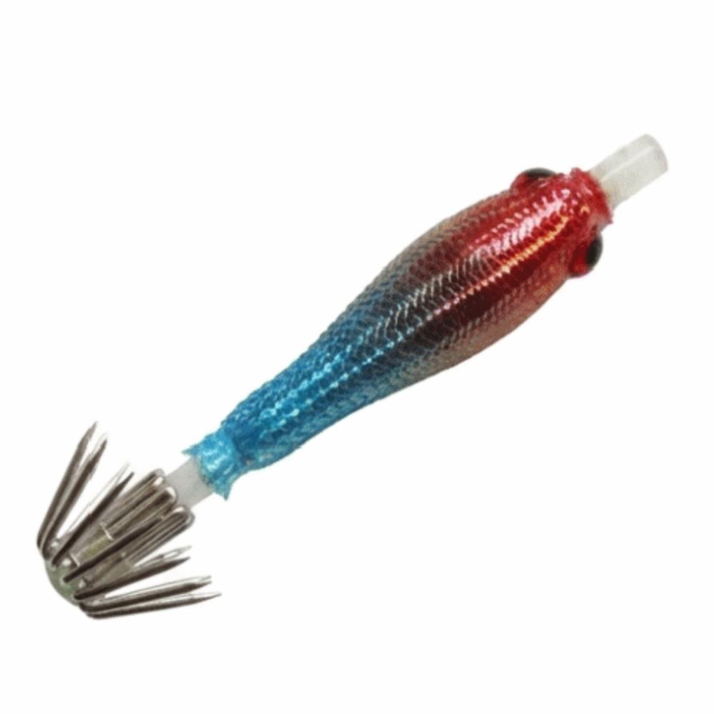Pesca 5cm Fishing Octopus Jig Luminous UV Blowing Tube Squid Hook Explosion Hook Deep Sea Fishing