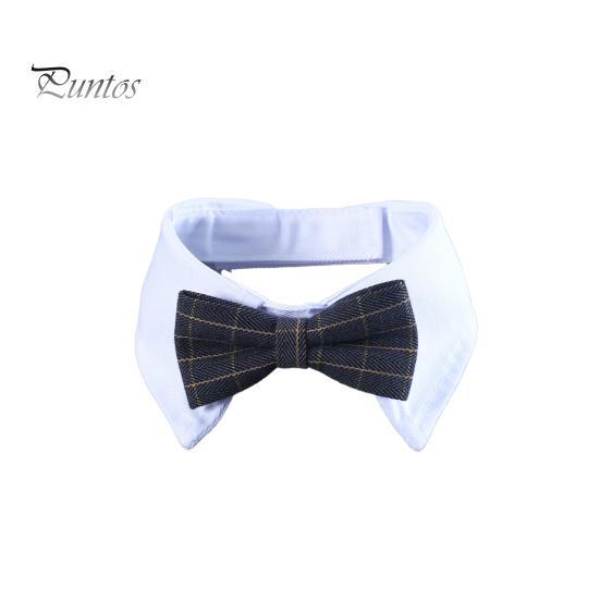 

Милый удобный многоразовый ошейник для домашних животных, красивый ошейник для собак и кошек, галстук, товары для животных S серый