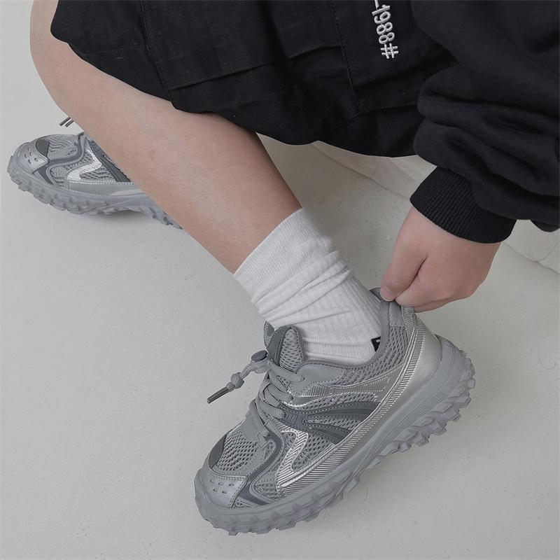 2025 Neue Mode Große Kinder Klobige Sneaker mit Plüsch Warme Winter Sportschuhe Kinder Mädchen Jungen Rutschfeste Lauf-Sneaker