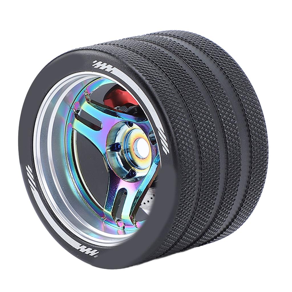 RC Transmitter Steering Hand Wheel Replacement Accessory Aluminum Alloy RC Steering Wheel Grip for for FUTABA