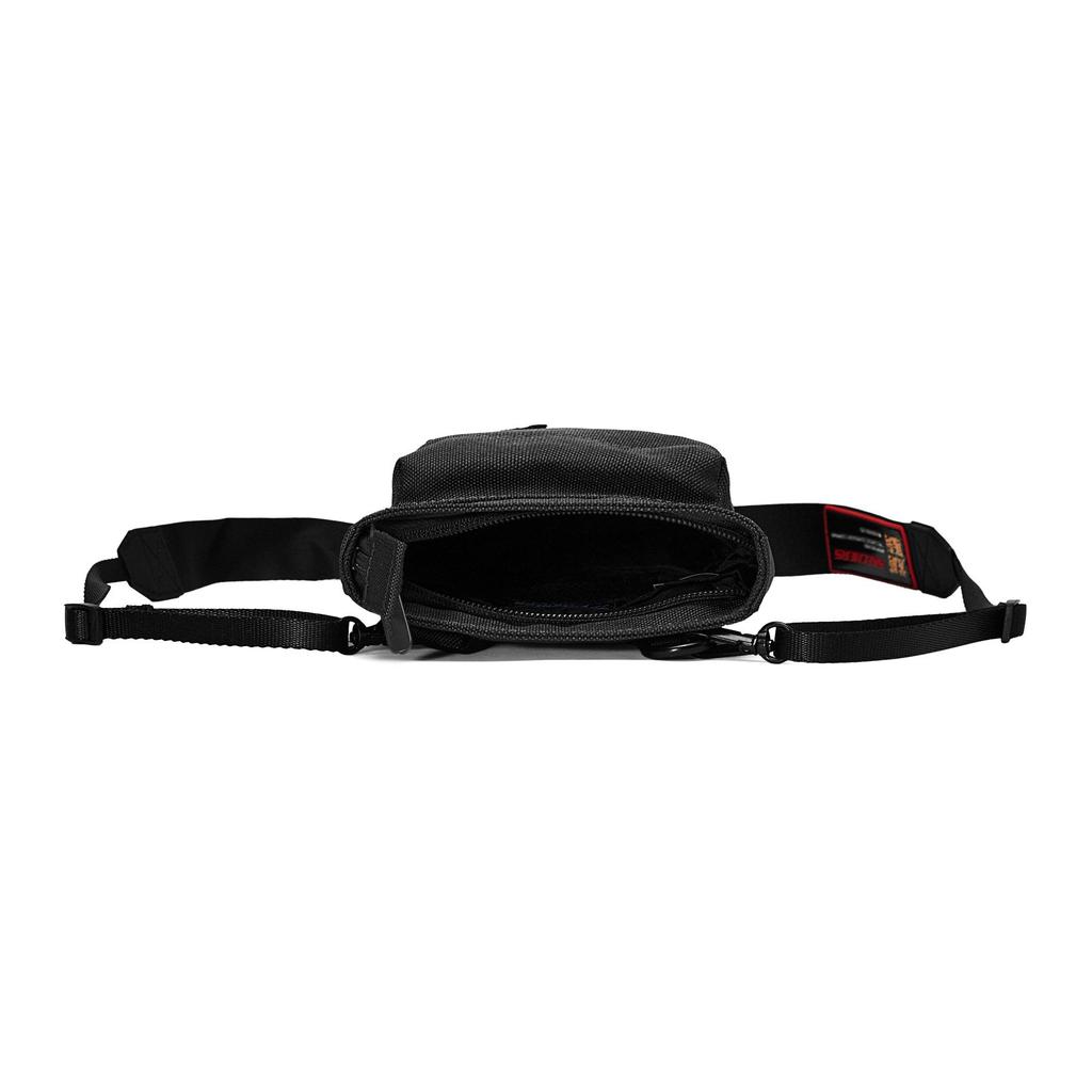 New Skechers Fabric Shoulder Bag, Crossbody Bag Regular Unisex Carbon Black L124U011-0018