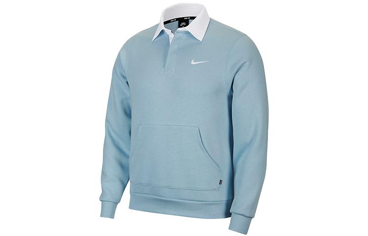 Nike Sweatshirt Men s Light Armory Blue CN5675-440 L