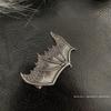 1 pair Gothic Bat Wing Hair Clip - Punk Y2K Side Clip for Fringe, Dark Sweet Style