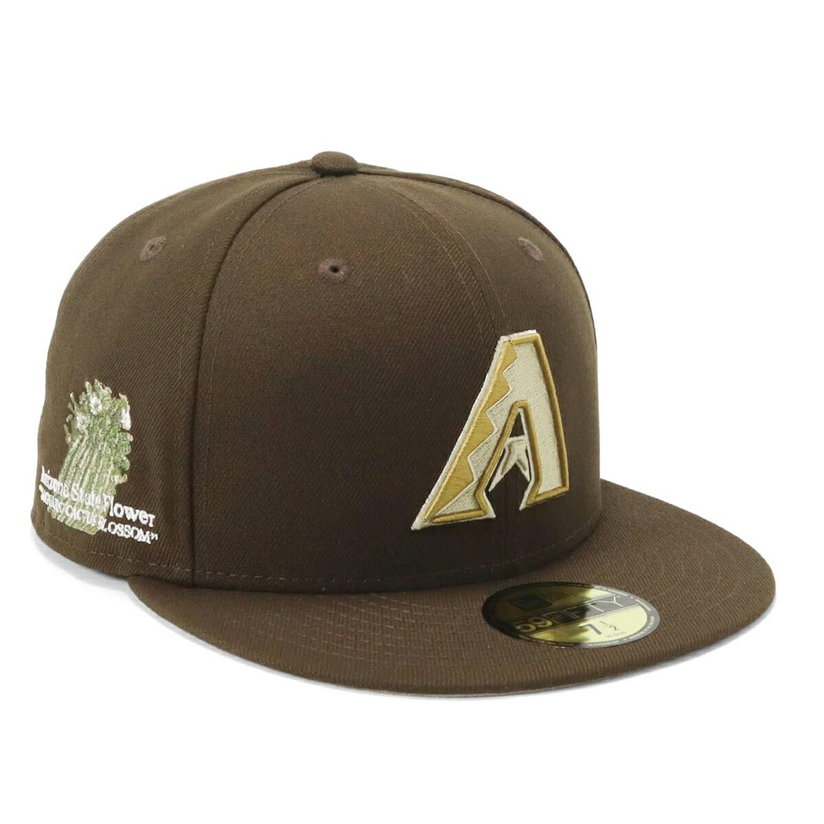 

Крышка 59FIFTY MLB Flower ARI Орех 7 5950 ARIDIA STATE FLOWERS WAL [Новая эра] 3/4