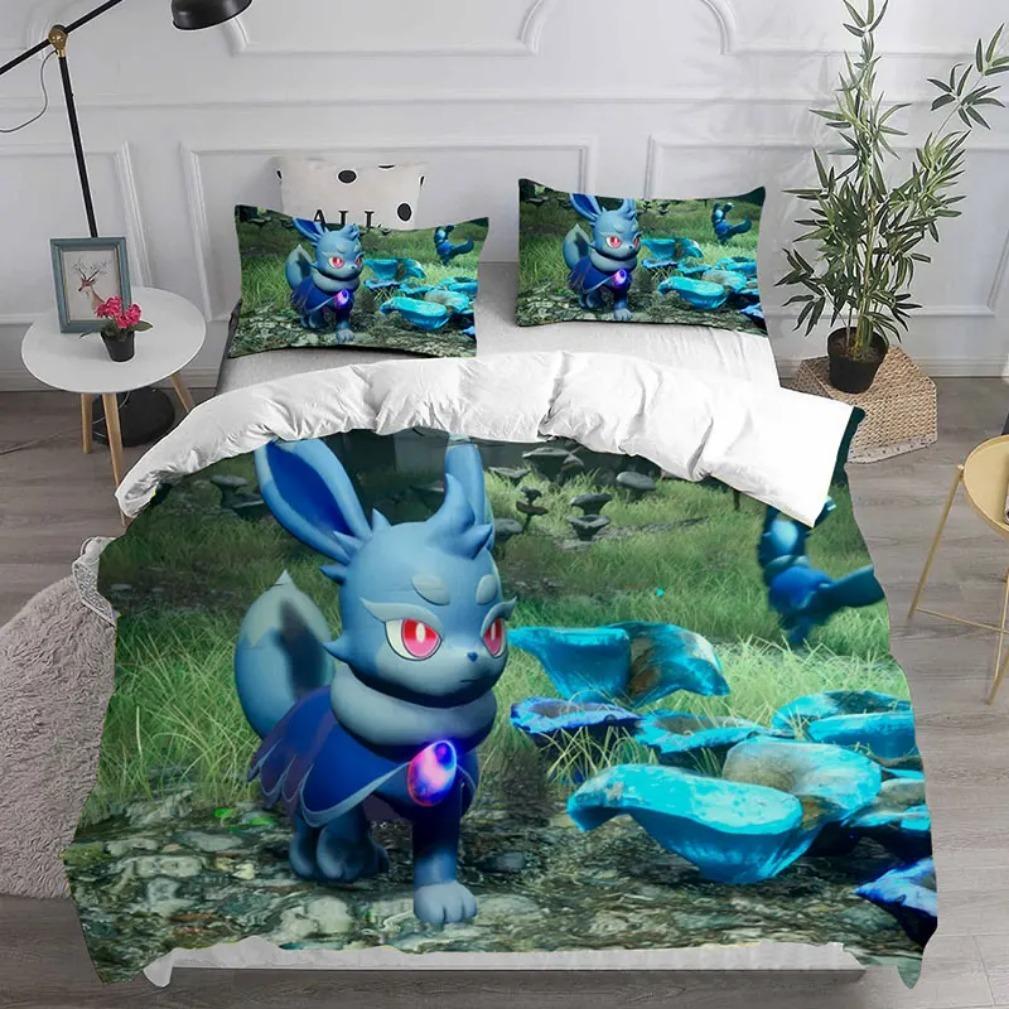 Game Characters Duvet CoverPalworld Bedding Collections3D Prints Palworld Quilt Cover 23 Pieces Collections Bedroom Decoration