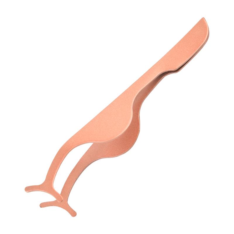 Wimpernapplikator und Wimpernzangen-Set aus Edelstahl