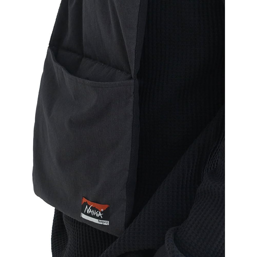 Unisex TEMPRA HINOC DOWN FREE [NANGA] Scarf, Black,