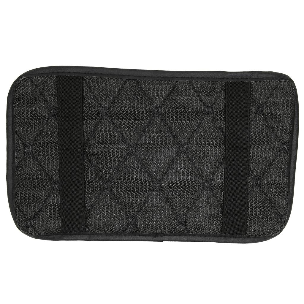 Armrest Box Mat Waterproof Dustproof PU Lther Mat Storage Box Cover Pad for Car Use