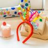 Home Party Hairband Birthday Celebration Prop Spring Curly Headband