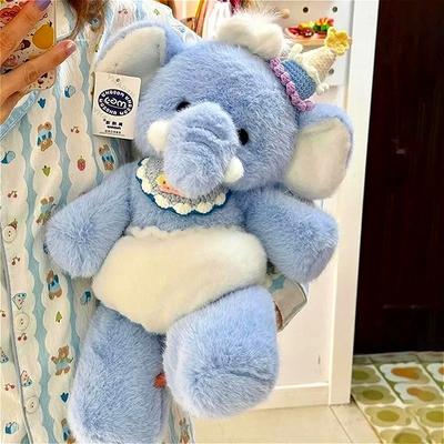 Large Size Benny Elephant Baby Plush Dolls Soft Stuffed Animals Toys Fluffy Pillow Great Birthday Present For Adults And Kids
