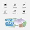 Folding 6 UV Heat UPF Suitable for Sunny and Rainy Prevents Sunburn and Comes with Storage Bag Parasol, Ribs, Ultra-lightweight, Compact, Protection,