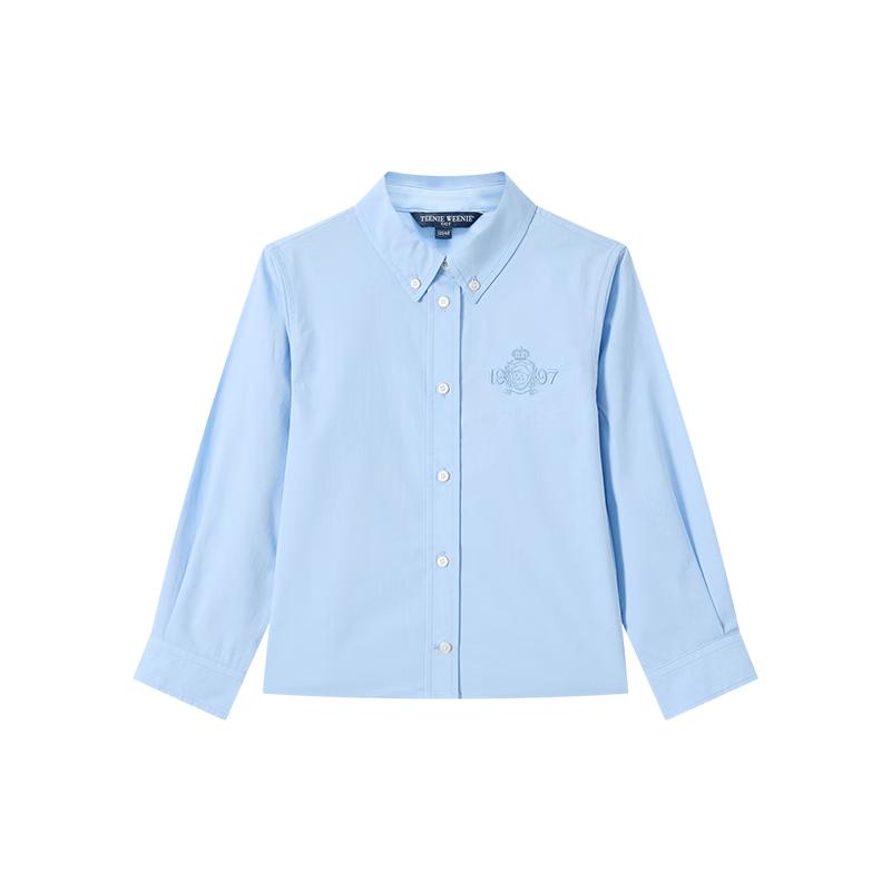 Teenie Weenie Kids Girls  Academy Style Long Sleeve Cotton Shirt 150