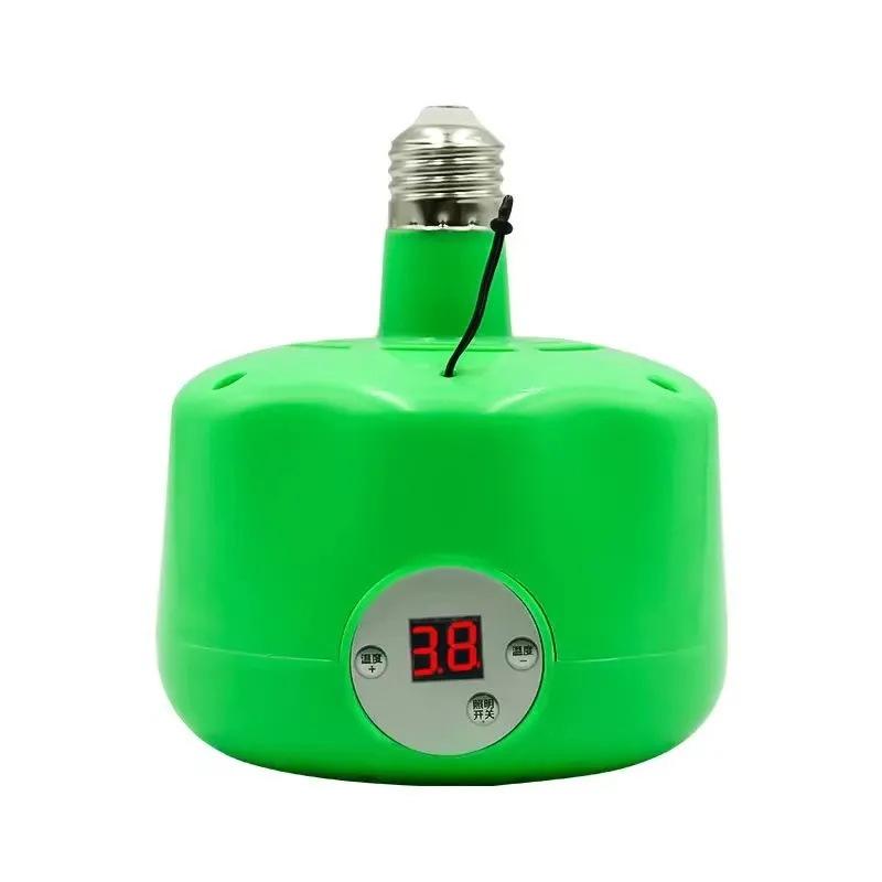 Adjustable Temperature Brooding Chick Heating Light Bulb Pet Temperature Control Air Conditioner Warm Air Insulation Lamp