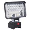 LED Work Light CordlessHandhelp, 20V Battery, 48W 6800LM Super Bright Illumination Wide Beam Flood Lamp,   Two USB Charging Port for Outdoor