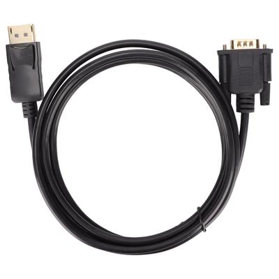 DP zu VGA Adapterkabel Stecker auf Stecker HD 1080p Vergoldet DisplayPort zu VGA Kabel für PC Laptop