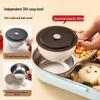 MAXCOOK 316L Stainless Steel Microwave-Safe Lunch Box