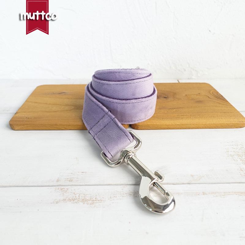 MUTTCO Durable Dog Collar & Leash Set - Portable Pull Strap for Walking Pets (UDL-082) Extra Large