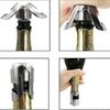 Bouchon de bouteille de champagne en acier inoxydable, scellage, bouchon, conservation