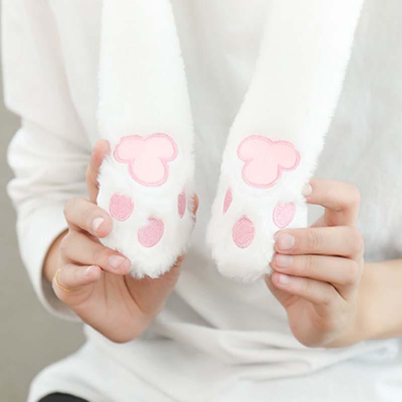 Buy Pinching Cute Dance Flashing Ear Toy Pop-up Plush Rabbit Vocal Hat ...
