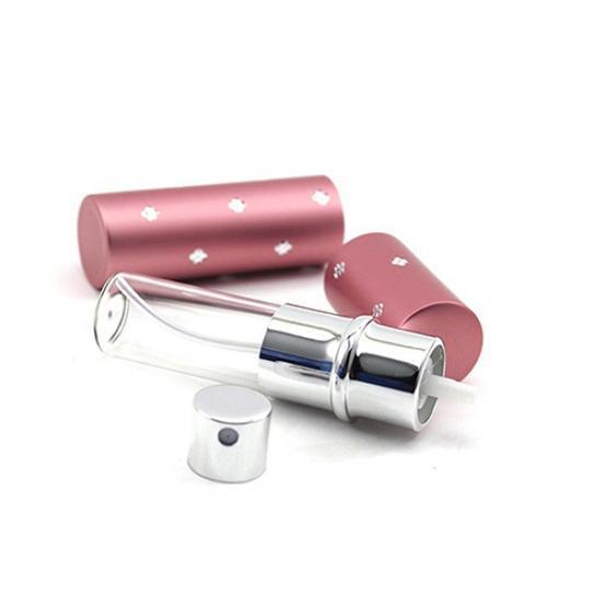 6ml Outdoor Travel Portable Refillable Perfume Atomizer Spray Empty Bottle Pump