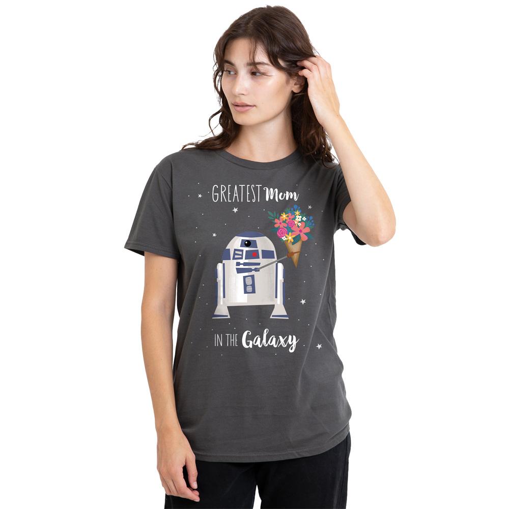 Star Wars Womens/Ladies Greatest Mum In The Galaxy Mothers Day T-Shirt
