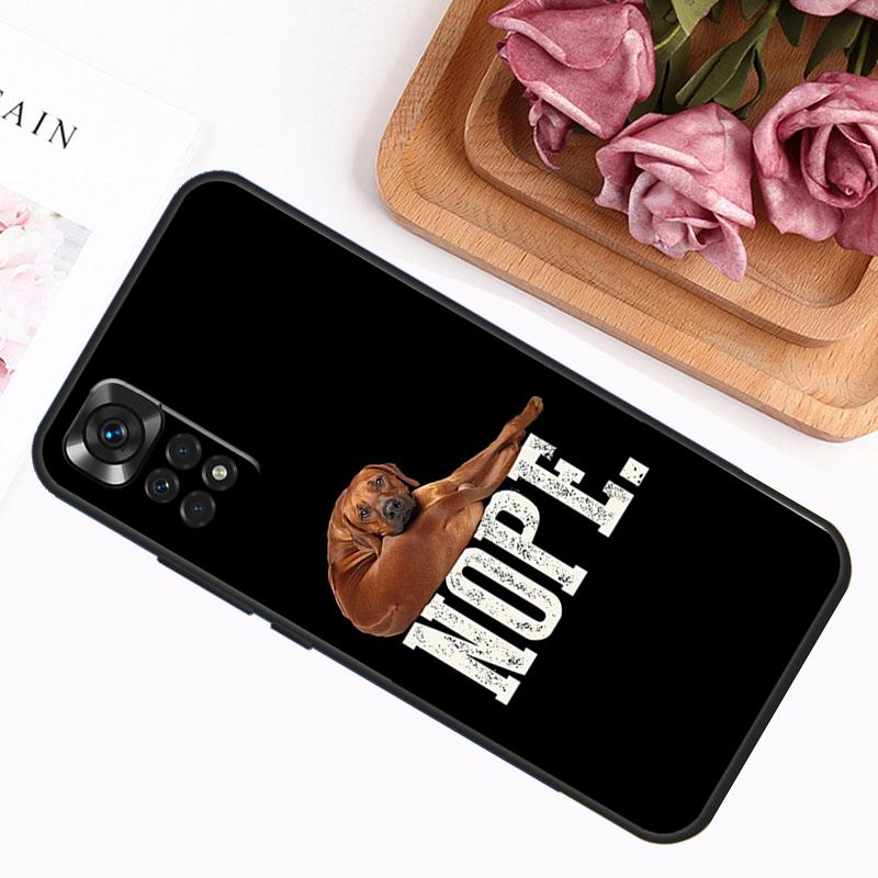 Rhodesian Ridgeback Dog Case For Xiaomi Redmi Note 14 Pro 13 12 11 9 10 9S 10S 11S 12S Redmi 14C 13C 10C 12C Cover