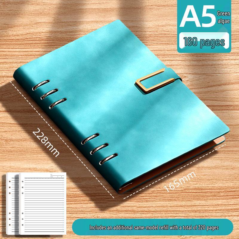 A4/B5/A5 Loose-Leaf Notebook with Custom Logo for Business or Personal Use
