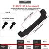 Light Weight Aluminum Alloy Front Rear Mountain Bikes Disc Brake Adapter 160mm To 180/203mm Bikes Brake Calipers Adapter