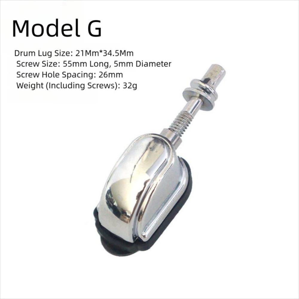Cover Bracket Drum Lugs Fixing Screws Silver Drum Leg Parts Accessories for drums  Drum Lugs Leg