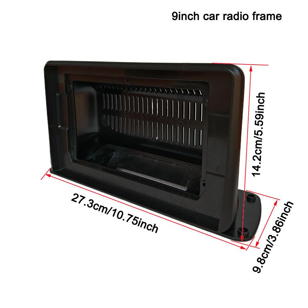 9“10” Universal Android 2 Double Din Car Radio Fascia For old Car Truck Motorhome Stereo Panel Dash Mounting Frame Trim Kit Face