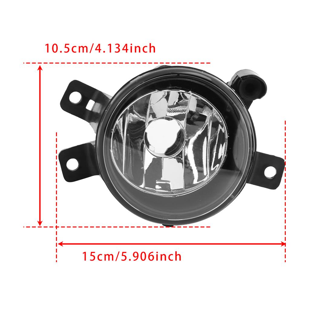 1 Pcs Front Right Fog Light Without Bulb For BMW X1 E84 2009-2015 63172993526