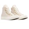 Converse Chuck 70 Metallic Patch Comfortable Simple Fit High Top Canvas Shoes Unisex Sneakers Beige A13535C