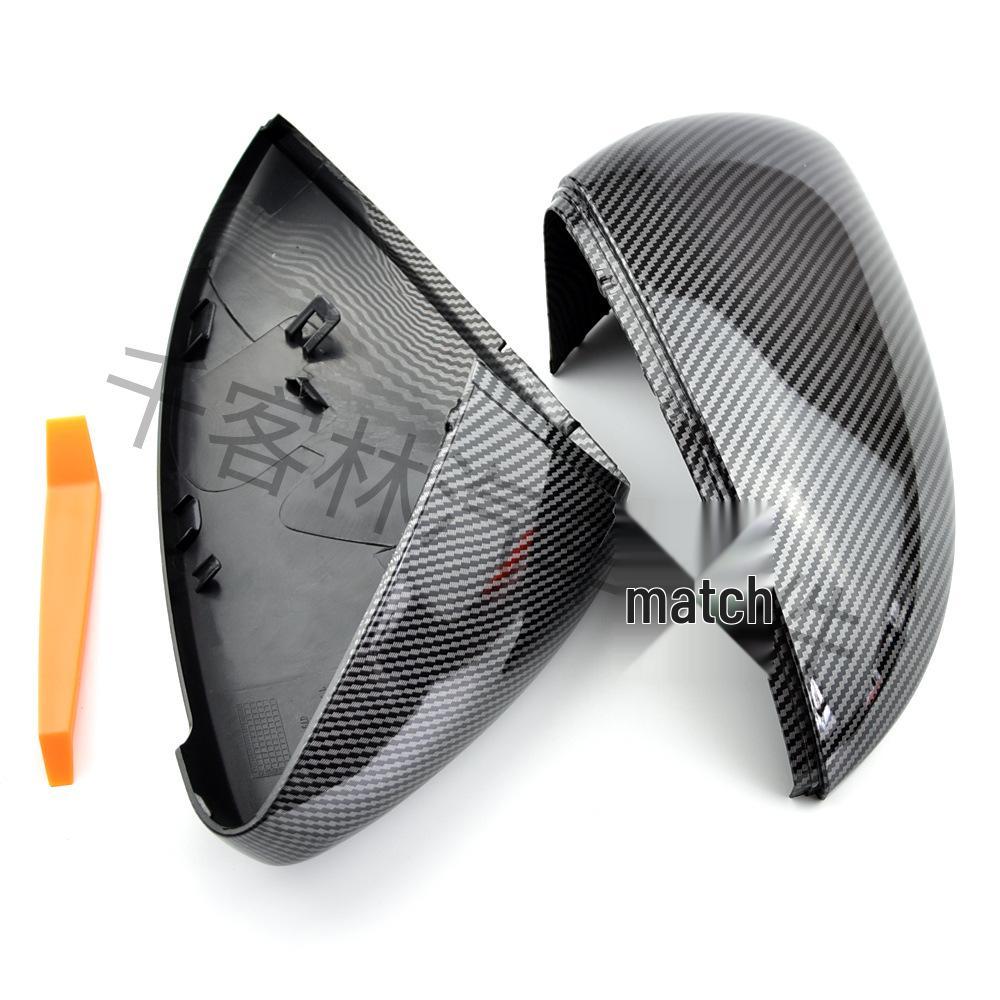 Kolfiber backspegelkåpa för VW Golf MK7/7.5 GTI R GTE GTD
