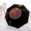 1PC Retro Records Umbrella Automatic Open/close, Sturdy Iron Frame & 8-Rib Structure, Umbrella for Women & Men, Christmas Gift