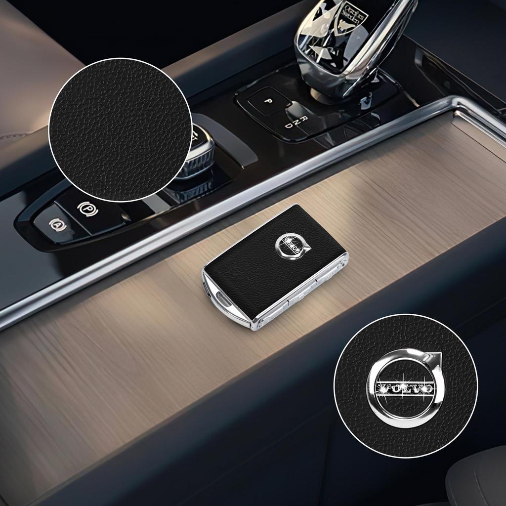 Car Key Case Fob Cover for Volvo XC90 XC60 XC40 S60 S90 V90 Polestar