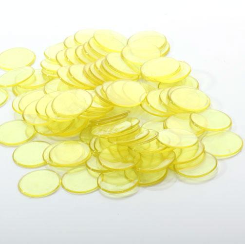 4 Colors Bingo Games Chips Markers for Cards Game Plastic 3/4 Inch Pack of 100