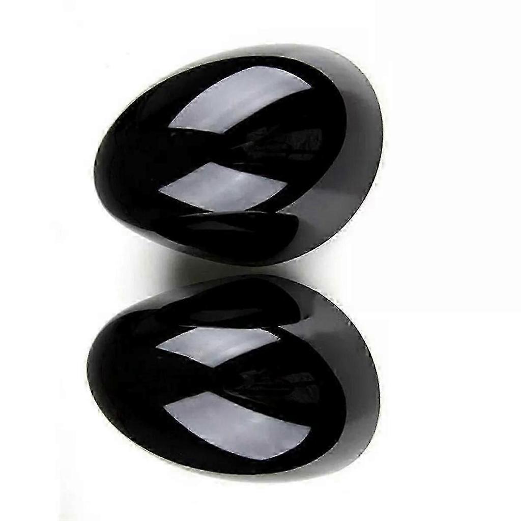 1Pair Gloss Black Wing Mirror Cover Cap Casings 51167401229 51167401230 for Mini F54 F55 F56 F57 F6