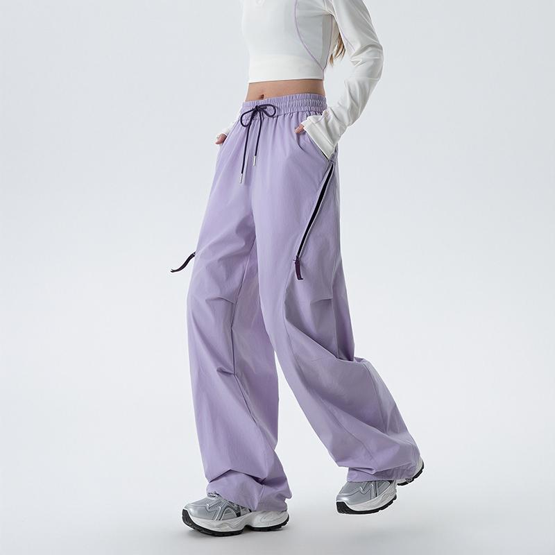 Women's Loose Pants And Men's Summer Casual Straight Leg Pants