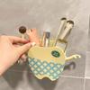 Tooth Shape Toothbrush Holder Plastic Sundry Storage Box Cute Bathroom Shelf  Kitchen