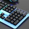 Kabelgebundenes Gaming-Tastatur- und Maus-Set LED-beleuchtete mechanische Tastatur 104 Tasten Maus Tastatur PC Gamer Zubehör