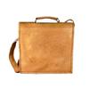 Men's Genuine Vintage Leather Messenger Laptop Briefcase Satchel Brown Bag