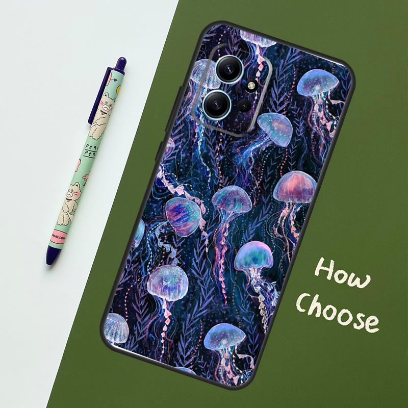 

Чехол-медуза для Xiaomi Redmi Note 12 11 10 8 9 Pro 9S 10S 11S 12S Чехол для Redmi 12 9C 10C 12C Redmi Note 12 5G
