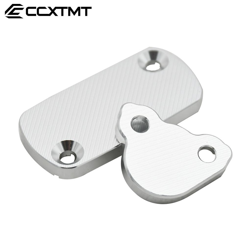 Motorcycle CNC Front Rear Brake Fluid Reservoir Cap Cover For HONDA CR CRF 125R 150R 250R 250X 250RX 450R 450X 450RX 250F 450L