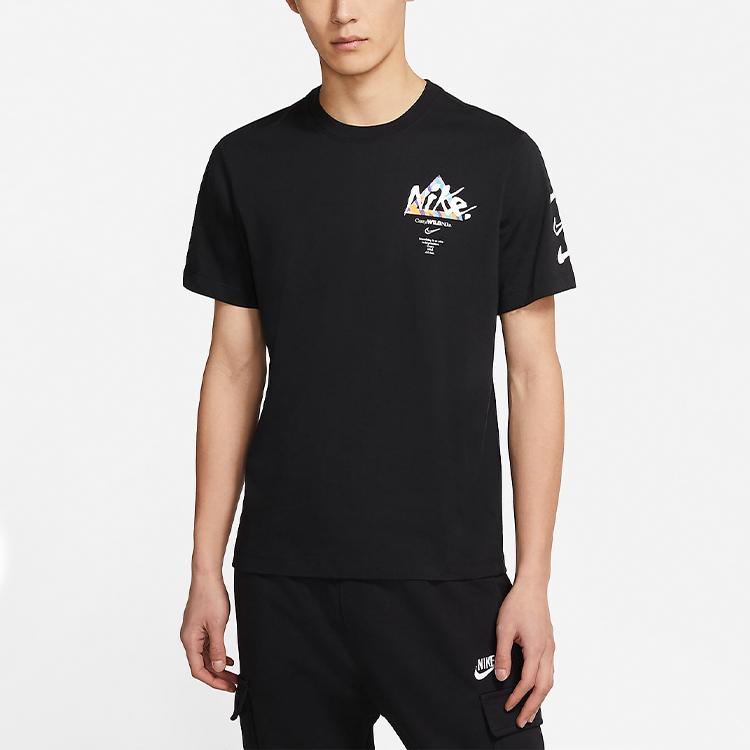 Nike Sportswear Men's NYC Just Do It Graphic Short Sleeve T-Shirt Black DB6136-010