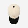 Winter Curly Plush Warmth Peak Cap Cute Baseball Caps Unisex Accessories Sporty Style Color-block Design Minimal Style 56-60cm