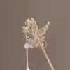 Classic Chinese Hair Stick Pins for Women Butterfly Flower Star Fresh Handmade Hairpins Charm Jewelry Accessories Hair Ornaments