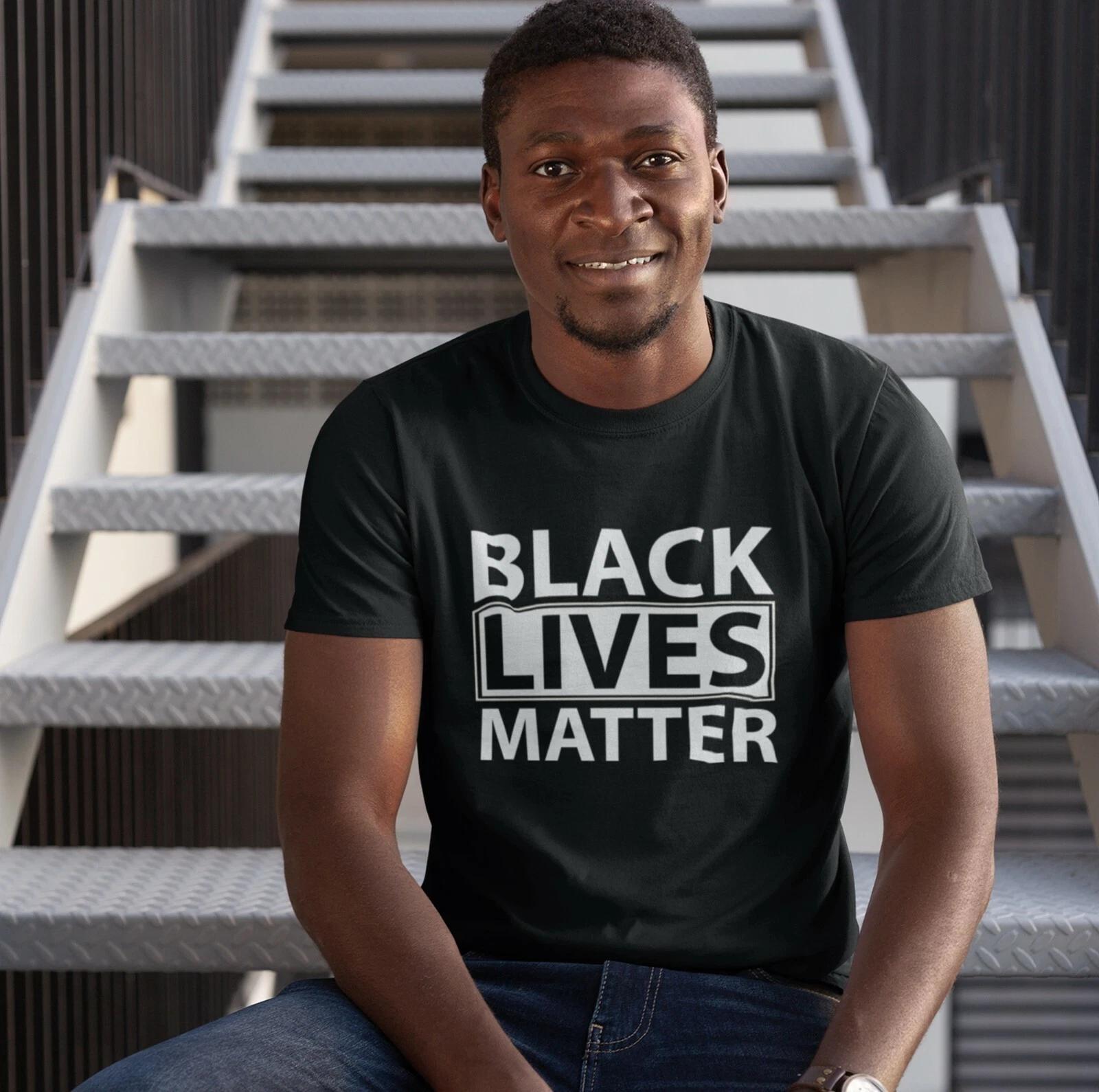 BLACK LIVES MATTER ANTI RACISM PROTEST INSPIRED MALE ADULTS T shirt | JUSTICE XL