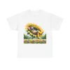 Unisex Adult T Shirt Sunflower Sloth In Rain Boots