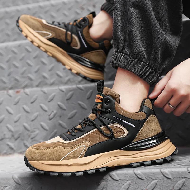 New High Quality Men's Sneakers Lightweight and Breathable Outdoor Running Shoes Versatile Casual Shoes Zapatos Para Hombres