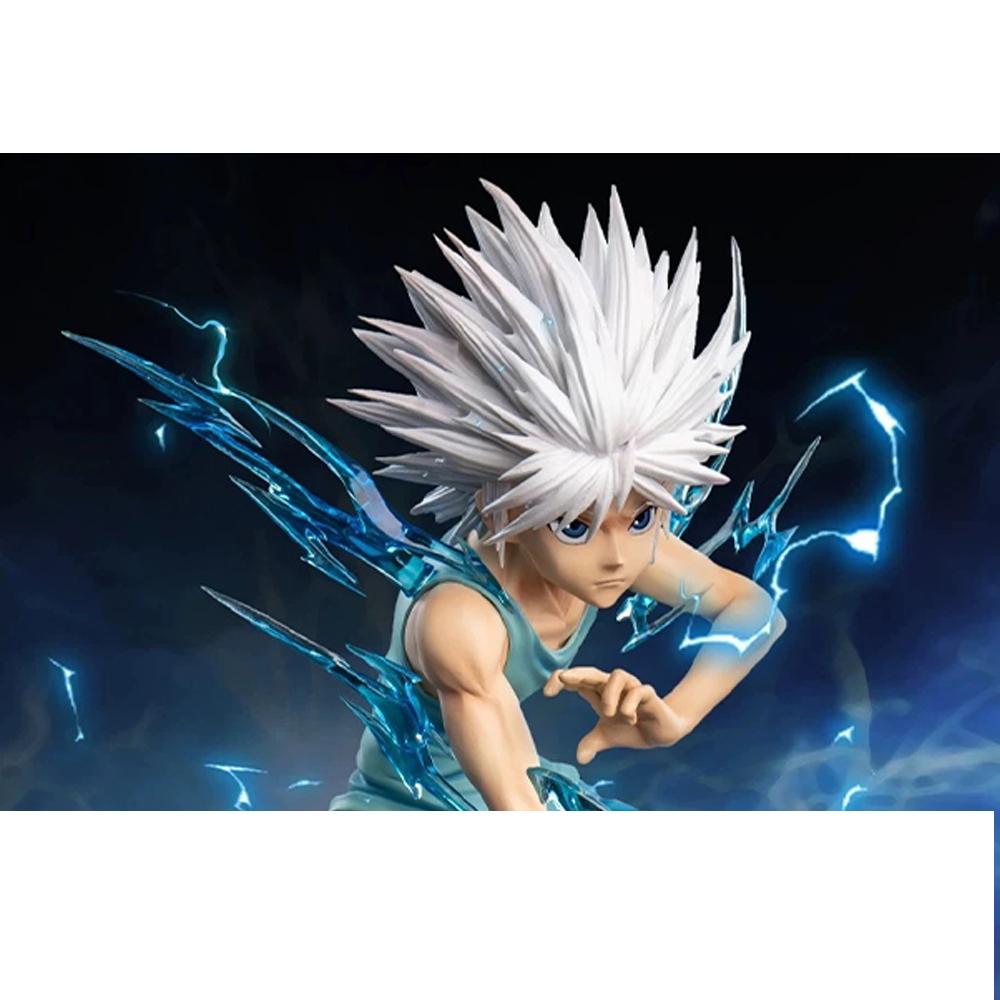 19CM Figurines Anime Chasseurs Gon Freecss Killua Zoldyck Figurine Modèle de Collection Jouets Figurine d'Action Zoldyck Poupées Cadeau d'Anniversaire